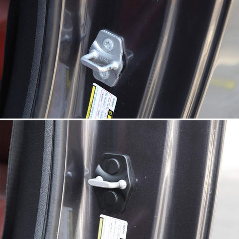 Voodonala for Challenger Door Lock Buckle Covers Protection Trim for Dodge Challenger 2012 up 2PCS(ABS Plastic)...