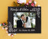 Personalized Newlywed Couples 7x5 Leather Picture Frame Engraved Women Mens Wedding Anniversary Husband Wife...