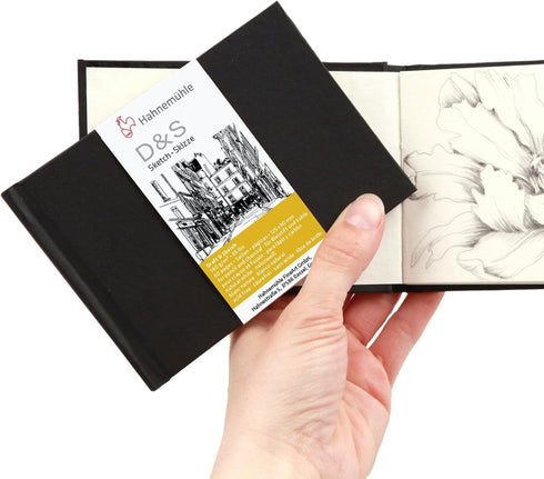 D&S Sketch book 140g/m², sketchbook, A5, landscape, 80 fls...