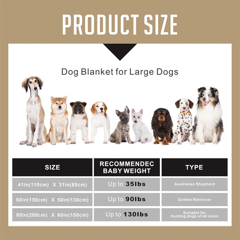 Dog Blanket, Premium Soft Dog Blanket Washable, 41x31inch Puppy Essentials Dog Product Cat Blankets Throw for Medium Small Dogs, Pet Dog Gifts, 20...