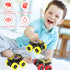 M SANMERSEN Car Toys for Toddlers 1-3, 2 Pack Monster Toys Truck 360° Rotating Stunt Cars - Push and Go Toy Cars Boys Girls Birthday Christmas Eas...