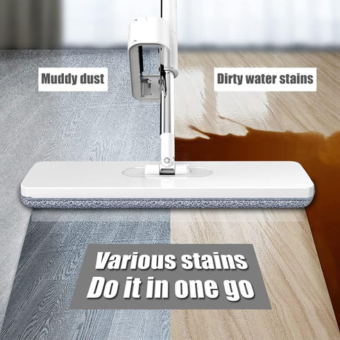 6 Pack Microfiber Spray Mop Replacement Heads for Wet Dry Mops, Premium Floor Cleaning Pads, Reusable Replacement Refills Compatible with Bona Flo...