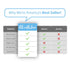 Baby Closet Dividers (Baby Blue) by Eli with Love – Set of 8 Baby Closet Size Dividers for Boys – Ideal Baby Clothes Dividers for Closet – Helps O...