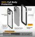 MOTIVE Waterproof Case for iPhone 15 Pro Max, Built-in Screen Protector, Compatible with MagSafe, Dustproof, Shockproof, Complete 360° Water Resis...