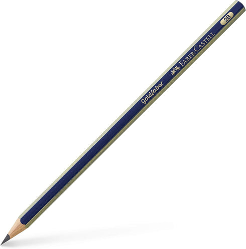 Faber-Castell Miscellaneous Goldfaber 1221 Graphite Pencil, Graphite, 2B, For Art, Craft, Drawing, Sketching, Home, School, University, Colouring...