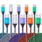 AILKIN Micro USB Cable, 5-Pack 6ft High Speed Nylon Braided Android Charging Cables for Samsung Galaxy J8/J7/S7/S6/Edge/Note5, Sony, Motorola, HTC...