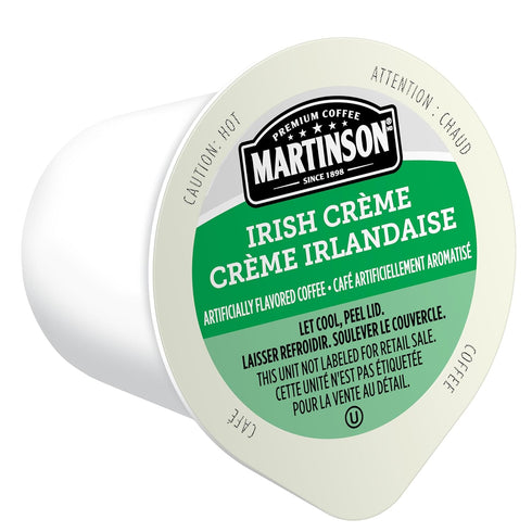 Martinson Irish Crème Flavored Coffee, Light Roast, Keurig K-Cup Brewer Compatible Pods, 24 Count (Pack of 1)...