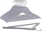 Quality Wooden Hangers - Slightly Curved Hanger Set of 10-Pack - Solid Wood Coat Hangers with Stylish Chrome Hooks - Heavy-Duty Clothes, Jacket, S...