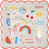Meri Meri, Rainbow & Unicorn Plates, Birthday, Party Decorations - Small...