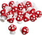 Jetec 24 Pcs Mini Mushrooms for Garden Miniatures Mushroom Figurines Garden Accessories Mushroom Model Decoration Landscape Plant Pot Bonsai Craft...
