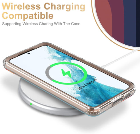 Esdot Compatible with Samsung Galaxy S22 Plus Case,Passing 21ft Drop Test,with Fashionable Designs for Women Girls,Protective Phone Case for Galax...
