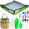 13 Pieces Succulent Tools Kit with Organizer Bag, Gardening Tool Set with Tote,Mini Succulent Garden Tool Kit Succulent Bonsai Planter Set Indoor ...