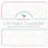 Amazing Baby Large Receiving Blanket, Ultimate Swaddle for Baby Boys, Girls, Softest US Cotton Flannel, Best Shower Gift, MADE in USA, Playful Dot...