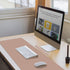 Leather Mouse Pad,Extended Desk Pad for Keyboard and Mouse Non-Slip Study Desk Writing Pad Desktop Protector for Home Office Accessories,30"x 14"(...