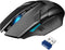 TECKNET Wireless Mouse, USB Cordless Computer Mouse with 8 Buttons, Ergonomic Design, High-Precision 5 Adjustable DPI for PC/Mac/Laptop...