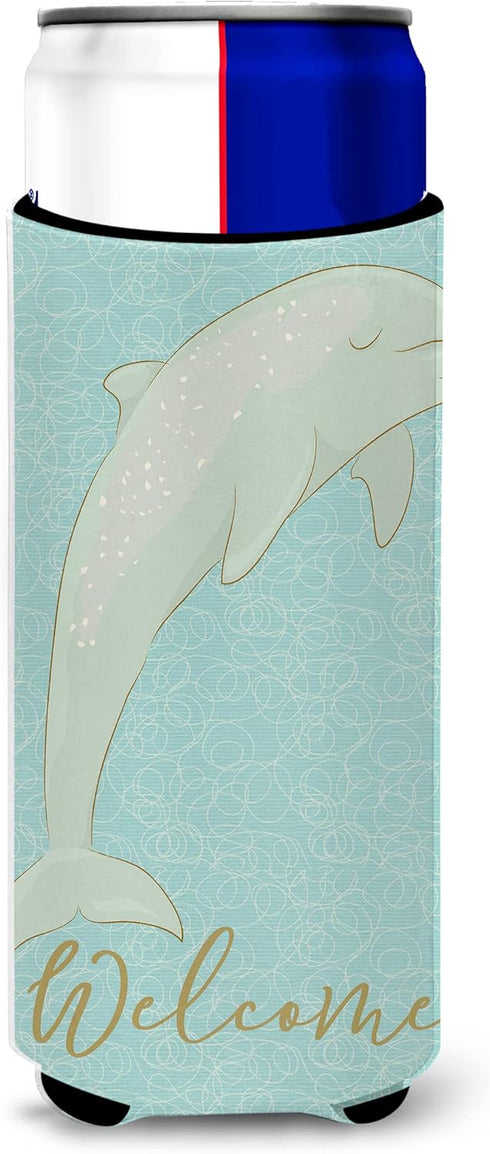 Caroline's Treasures Dolphin Decorative Hugger, Slim Can, Multicolor...