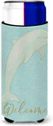 Caroline's Treasures Dolphin Decorative Hugger, Slim Can, Multicolor...