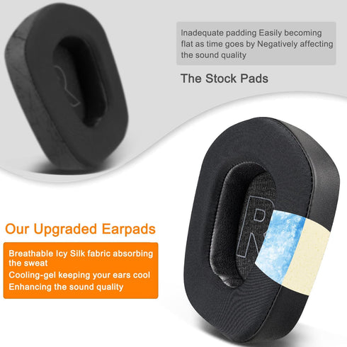 SOULWIT Professional Earpads Replacement for Logitech G733 G535 G335 Lightspeed Wireless Gaming Headset, Ear Pads Cushions with Comfort Noise Isol...