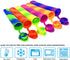 Popsicle Molds,6 Pieces Silicone Ice Pop Molds,Drip Free Popsicle Maker for Kids,BPA Free Freezer Tubes with Lids,For Snacks,Popsicle,Yogurt Stick...