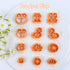 Puocaon Summer Polymer Clay Cutters - 12 Pcs Clay Cutters for Polymer Clay Jewelry, Frog Clay Jewelry Cutters, Lotus Leaves Polymer Clay Cutters f...
