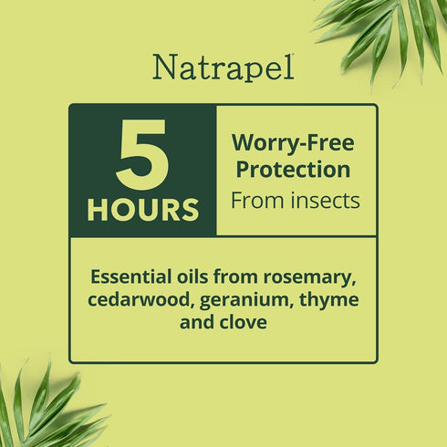 Natrapel Essential Oil Insect Repellent - Herbal Scent (2 Pack)...