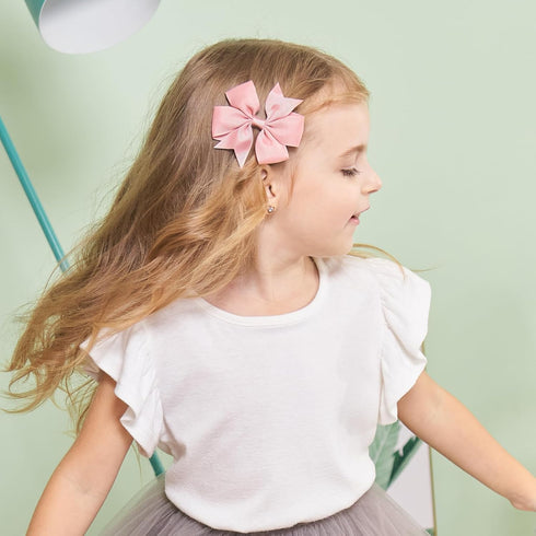 60PCS 3 Inch Hair Bows Grosgrain Ribbon Toddler Hair Accessories with Alligator Clip Bow for Girls Baby Kids Teens In Pairs...