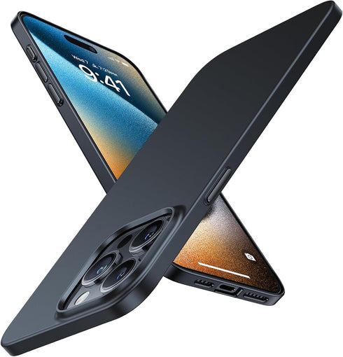 TORRAS Slim Fit Designed for iPhone 15 Pro Max Case 6.7 inch, Ultra-Thin 15 Pro Max Case 2023, Lightweight Hard PC Cover Phone Cases for iPhone 15...