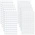 1320Pcs Square Foam Sided Adhesive Sticker Set 3D Pop White 2-Side Foam Tapes Scrapbook Supplies DIY Crafts Office Accessories Foam Strips with Ad...