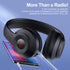 X5 Wireless FM Radio Headphones with Bluetooth, Built in Microphone, Rechargeable and Portable Radio Headset, Over Ear Headphone with Soft Ear Muf...