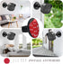 3Pcs Wall Mount Bracket for Blink Outdoor 3rd & 4th Gen, 360 Degree Adjustable Strong Adhesive Mount, 2 Ways Installation VHB Stick On or Screws, ...
