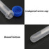 Centrifuge Tubes Round Bottom Screw Cap Plastic Test Tube Vials 10ml with Graduation and Writing Area, Pack of 20...