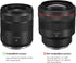 Lens Hood for Canon RF 85mm F2 Macro IS STM Lens on EOS R6 R6 Mark II R5 RP R Camera, RF 85mm Lens Hood Reversible Lens Hood Replace Canon ET-77 H...