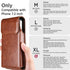 Miimall Phone Belt Holster Case for Galaxy S24 Ultra S23 Ultra S22 Ultra 5G S21 Ultra 5G, Google Pixel 8 Pro Pixel 7 Pro Pixel 6, Universal Cell P...