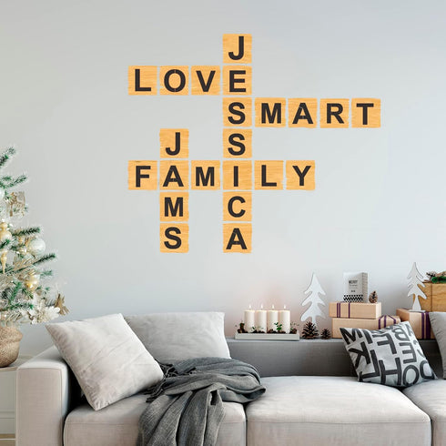 36PCS Letter Stencils 3 inch Reusable Plastic, Alphabet Craft Stencils and Number, Art Craft Stencils, Number Templates Letter Stencils for Wood, ...