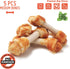 Chicken Dog Chew Bones Medium, Rawhide Free, Grain Free, Made with Real Chicken & Wholesome Vegetables, Knotted Bones Medium 5pcs/pack...