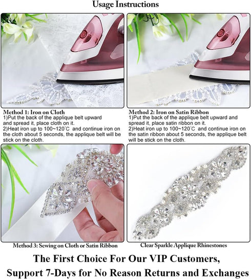 Pardecor Belt with Rhinestone Bridal Wedding Dress Belt Silver Crystal Rhinestone Pearl Belts Beaded Women's sash for Bridesmaid Gowns...