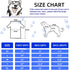 8 Pieces Dog Shirts Pet Printed Clothes with Funny Letters Summer Pet T Shirts Cool Puppy Shirts Breathable Dog Outfit Soft Dog Sweatshirt for Pet...
