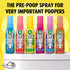 Air Wick V.I.P. Pre-Poop Toilet Spray, Up to 100 uses, Contains Essential Oils, Lemon Idol Scent, Travel size, 1.85 oz, Holiday Gifts, White Eleph...