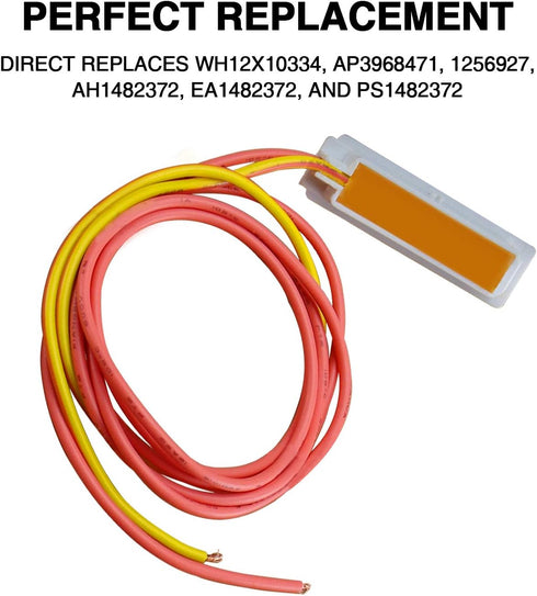 WH12X10334 Washer Lid Switch Assembly by Funmit Replacement for GE Hotpoint Washing Machine Replaces AP3968471 AH1482372 EA1482372 PS1482372