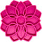 SodaPup Mandala eTray – Durable Slow Feeder Tray Made in USA from Non-Toxic, Pet-Safe, Food Safe Material for Mental Stimulation, Calming, Avoidin...
