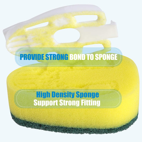 Dish Wand Refills 16Pack, Dishwand Sponges Replacement Heads,Common Compatible Dish Wand Heads, Durable Dish Wand Scrubber Sponge For Kitchen Clea...