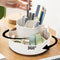 Rotating Desk Organizer, 360° Rotating Pencil Pen Holder for Desk, Desk Organizers and Accessories with 11 Slots Pencil Organizer, Art Supply Stor...