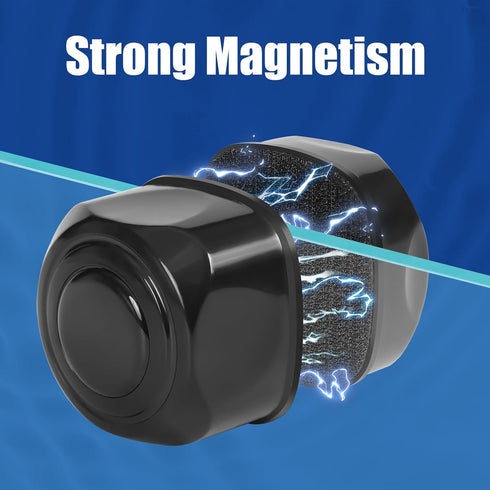 AQUANEAT Aquarium Fish Tank Cleaner, Magnetic Glass Cleaner, Algae Remover for Fish Tank(Not for Acrylic and Plastic Tanks)...