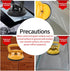 MAKERELE Glass Suction Cup Vacuum Window Lifter 4.7", Yellow Plastic Suction with Handles, for Glass,Tiles, Mirror, Granite Lifting and Objects Mo...