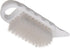 SPARTA 4041202 Plastic Potato Brush, Medium Stiffness With Polyester Bristles, 5.75 Inches, White...