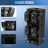 LCWRGS Power Window Switch for Ford F150 2004-2008, Expedition 2003-2006, Crown Victoria 2003-2008, Driver Side Master Switch, Black, Push Button,...