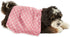 Bone Dry Pet Grooming Towel Collection Trellis Print, Microfiber Absorbent Drying Set, 15x30, Rose, 3 Count...