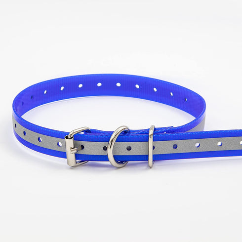 27 ½” X ¾” Replacement Dog Collar Strap Band w/Double Buckle Loop - All Brands Pet Training Bark, Shock, e-Collars and Fences. Wide Variety of Bol...