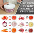 ZHANG XIAO QUAN SINCE 1628 Manual Food Chopper Hand Pull String Vegetable Cutter Onions Garlic Chopper Portable Food Mincer for Garlic Ginger Herb...