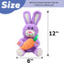 Hopearl Talking Singing Bunny Repeats What You Say Rabbit Musical Shaking Head Electric Interactive Animated Toy Speaking Plush Buddy Gifts for To...